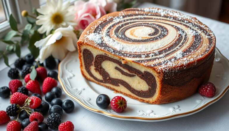 Learn the art of baking a classic french marble cake with ease. From ingredients to tips on how to make it shine on any occasion.