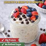 No Bake High Protein Dessert (Healthy & Ready in 10 Minutes)