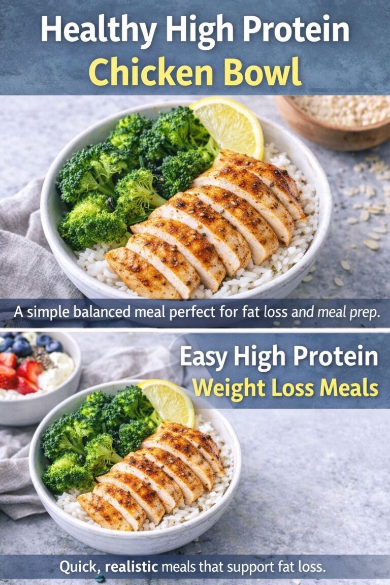 Busy but want to lose weight? Meet Lazy Girl Weight Loss Meals – simple, high-protein, and ready in minutes!