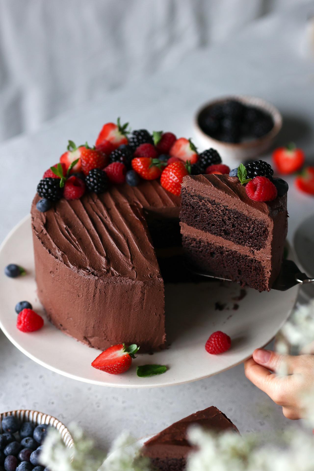 Easy Vegan Chocolate Cake