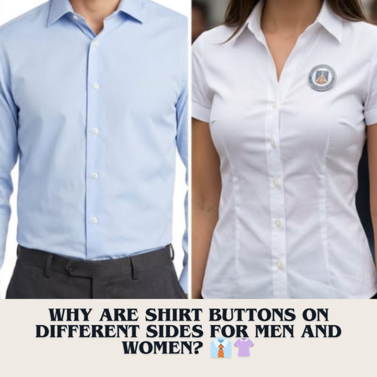 Why Are Men's and Women's Shirt Buttons on Opposite Sides? The Surprising History Behind This Fashion Tradition
