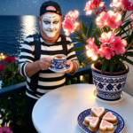 ☕ Why Tom the Mime Never Starts His Morning Without Coffee