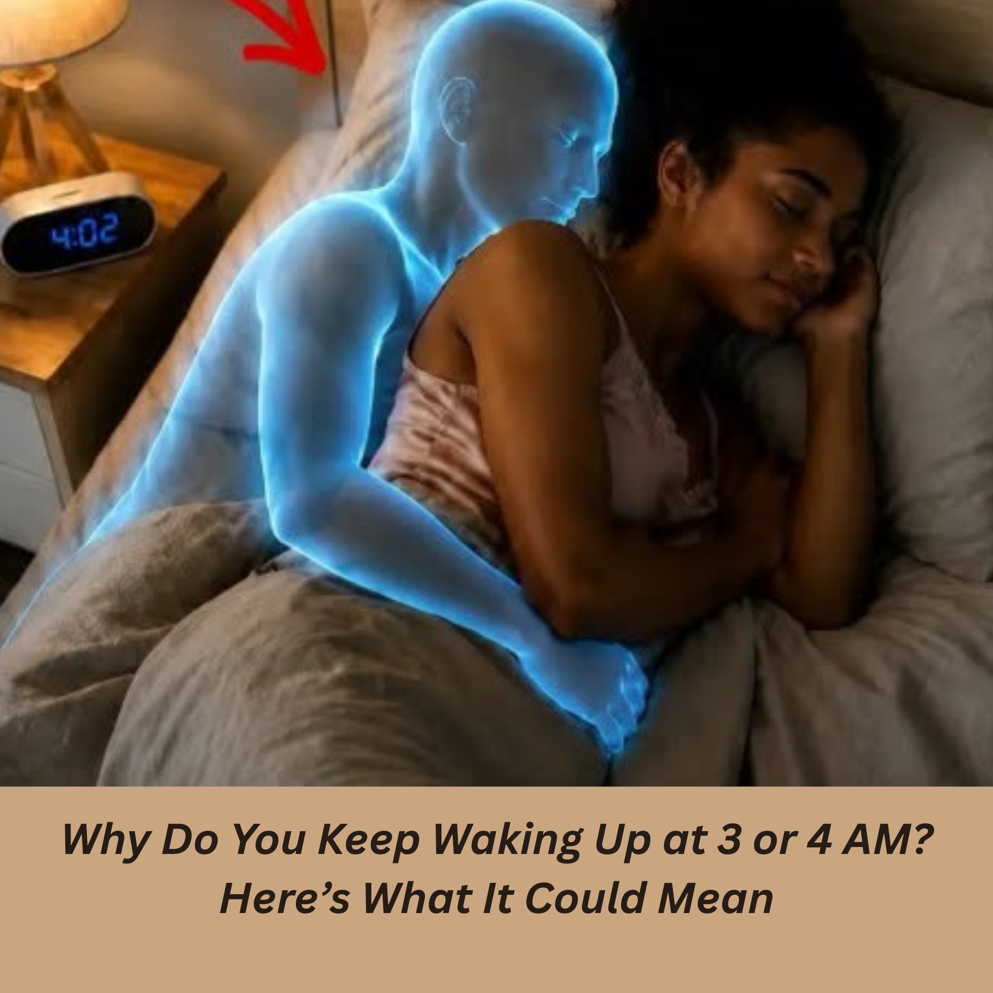 Why Do You Keep Waking Up at 3 or 4 AM? Here’s What It Could Mean