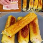 Rollitos de Jamón y Queso con Pan de Molde: Receta Fácil, Rápida y Deliciosa