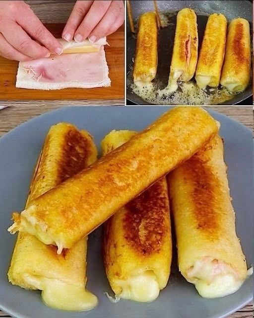 Rollitos de Jamón y Queso con Pan de Molde: Receta Fácil, Rápida y Deliciosa